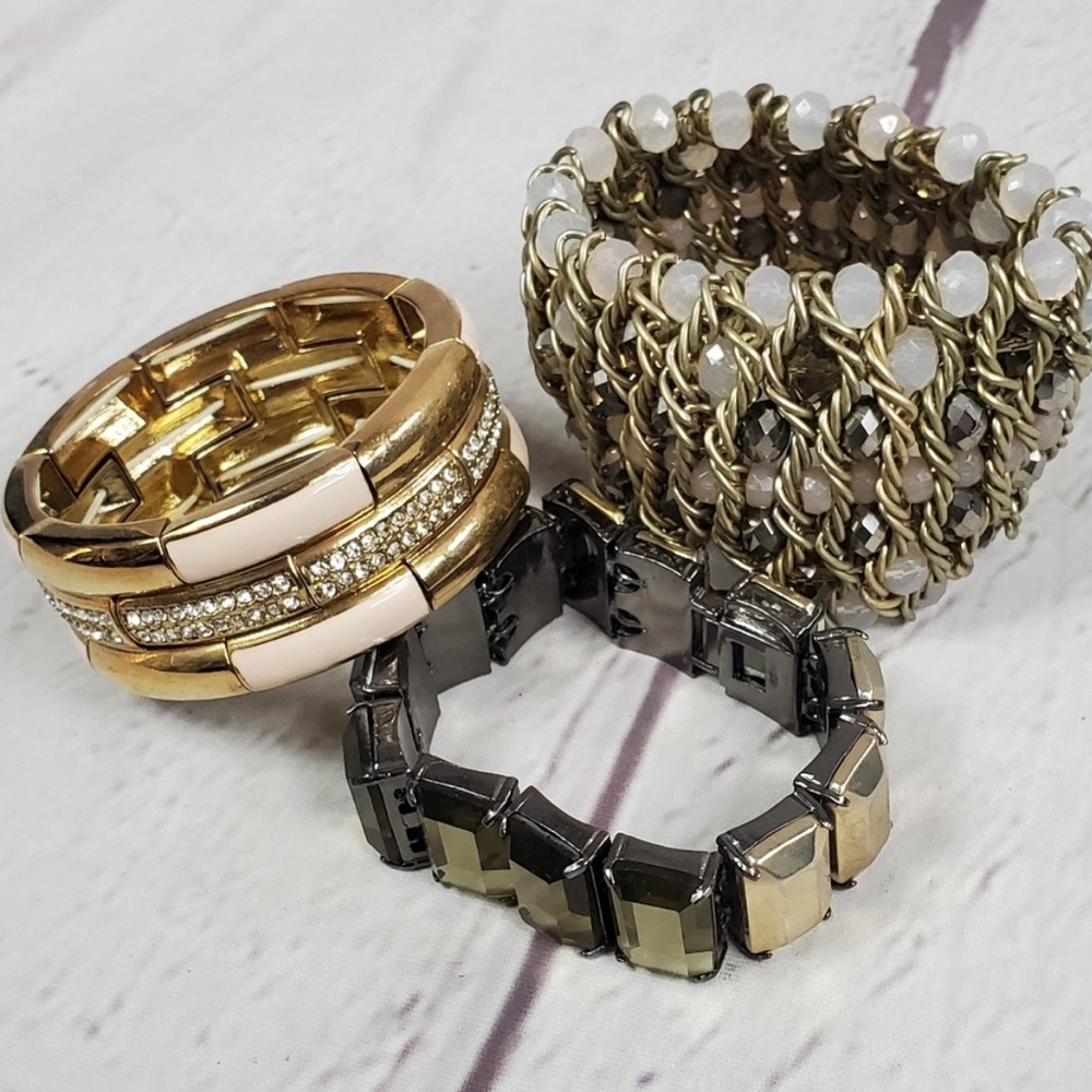 Bracelet Bundle Three Bracelets Each a Different Style and all Versatile